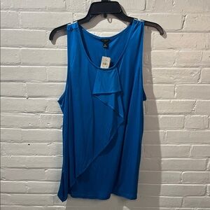 Ann Taylor Vibrant Blue Tank Top NWT
